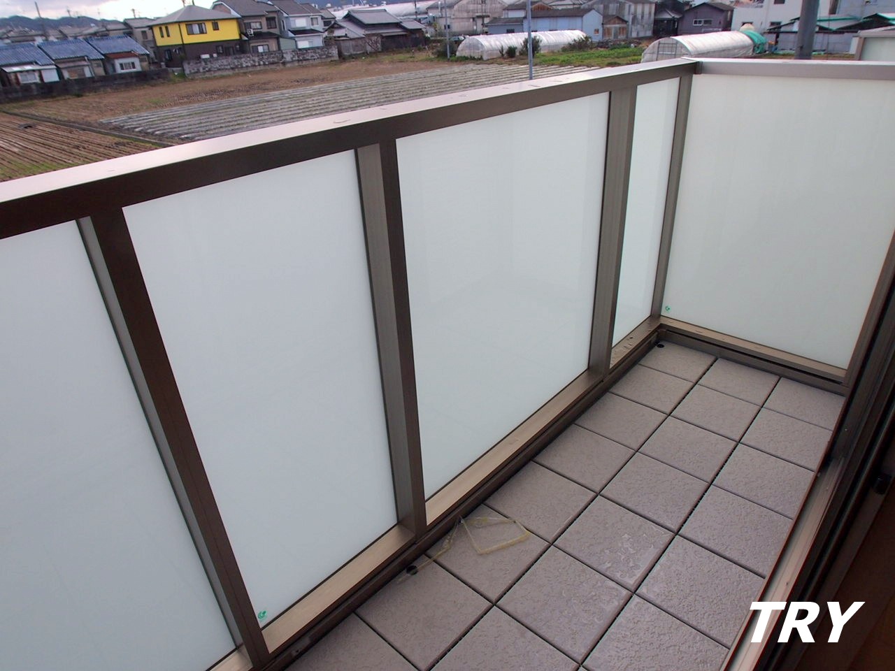 バルコニー　南向きのバルコニー