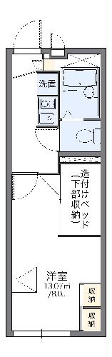 レオパレス文京の間取り