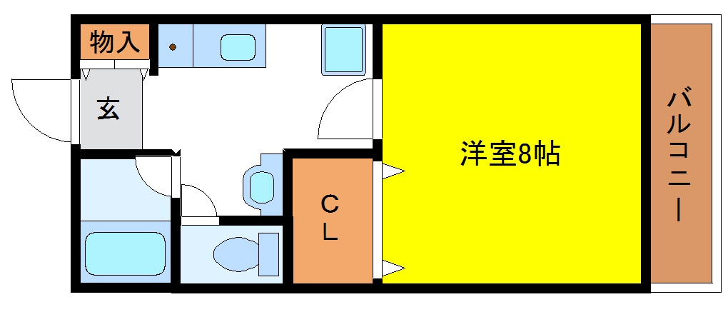 クレストK2の間取り