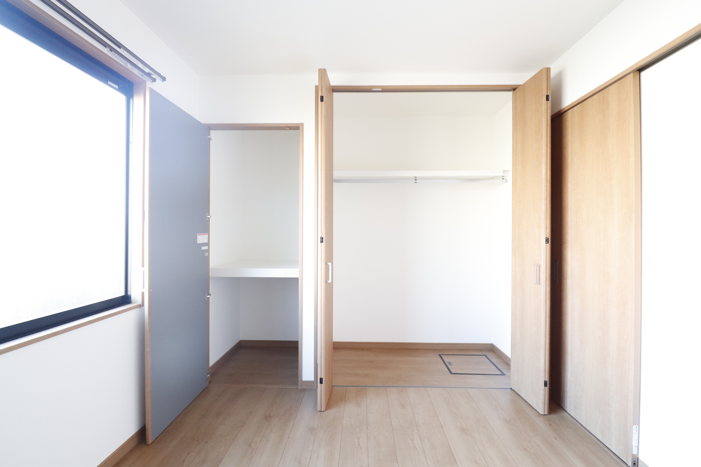 収納　広々収納♪