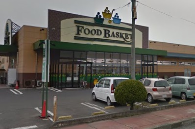 スーパー　ニシナフードバスケット真備店（スーパー）まで855m