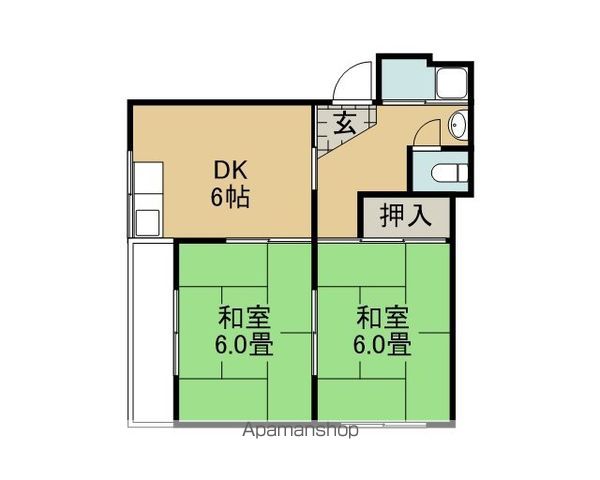 コーポ藤原_間取り_0