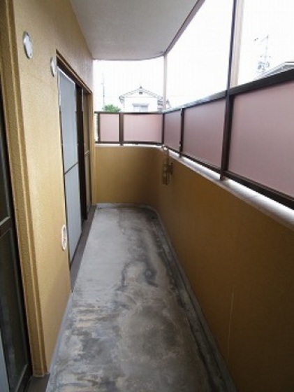 バルコニー　※別号室の写真を使用しております。