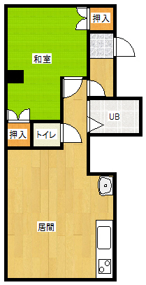 パーソナルハイツの間取り