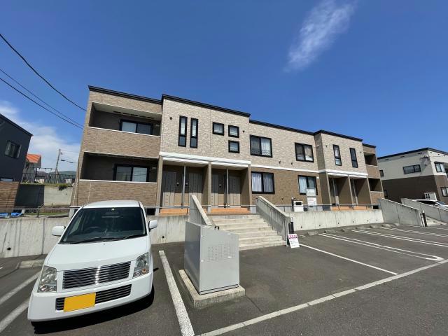 北海道亀田郡七飯町鳴川２（アパート）の賃貸物件の外観