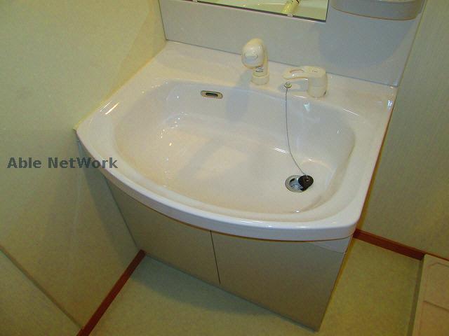 洗面設備　同物件302号の写真