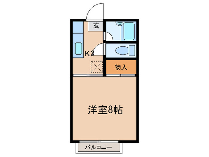 フレアパークの間取り写真