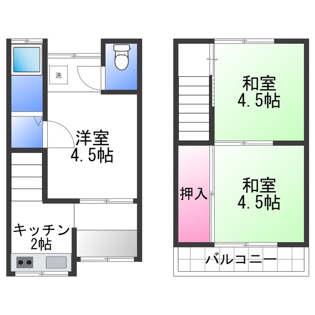 ピークハイツの間取り