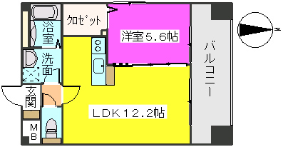 ＭＭ－５の間取り