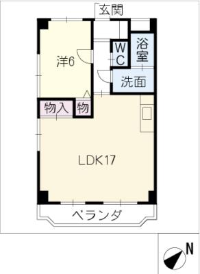 長谷川二番館の間取り