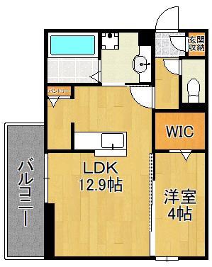 Ｄ－ＲＯＯＭ則松の間取り