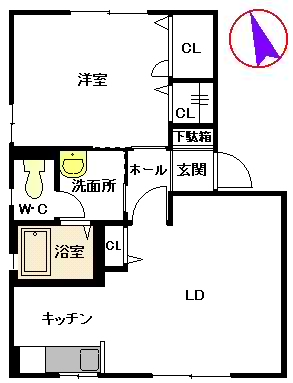 フォーレスM I棟の間取り