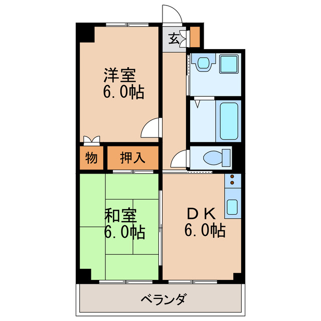 ハウスアベニューの間取り