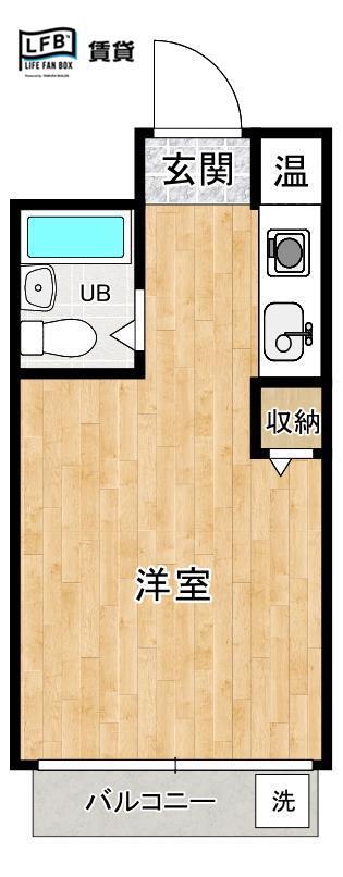 インペリアルシティ河東の間取り