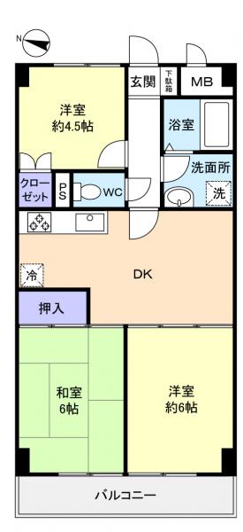 ＹＳ習志野台の間取り