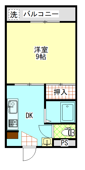 ロゼッタWESTの間取り