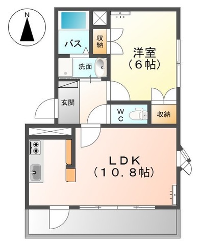 リビュールの間取り