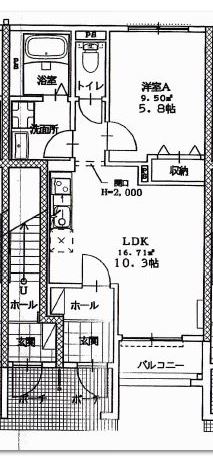 ブランノワールの間取り