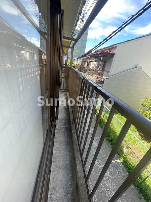 バルコニー　バルコニーがあります