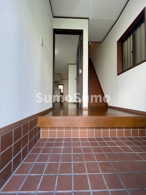 玄関　明るい玄関です