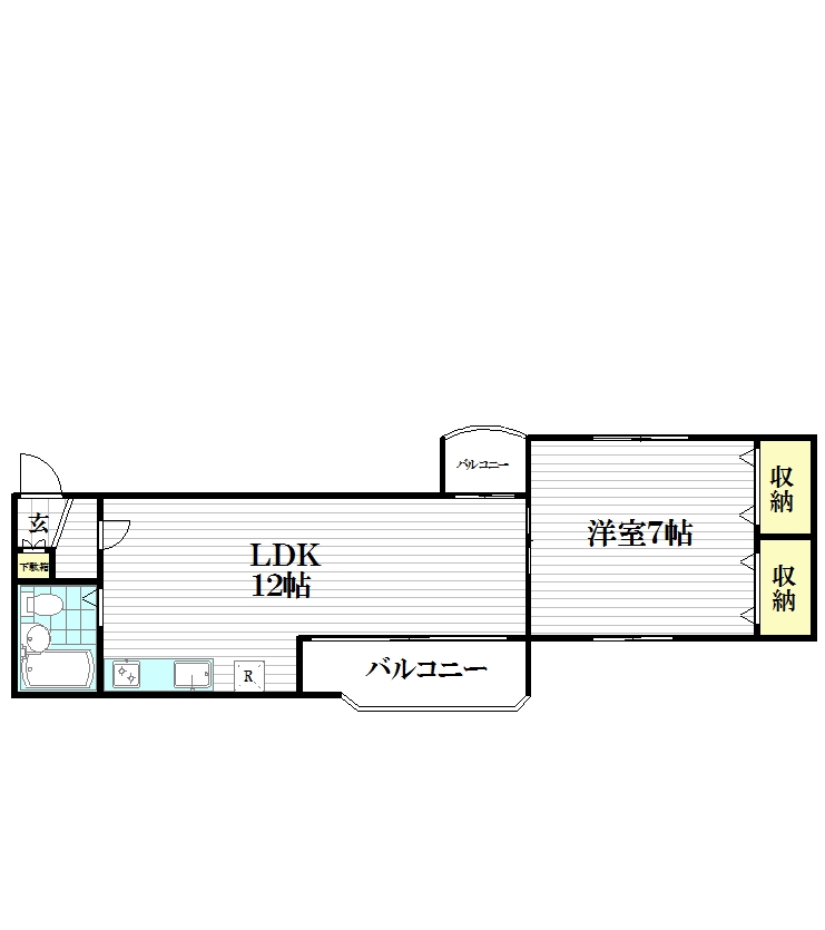 ライブコア目白の間取り