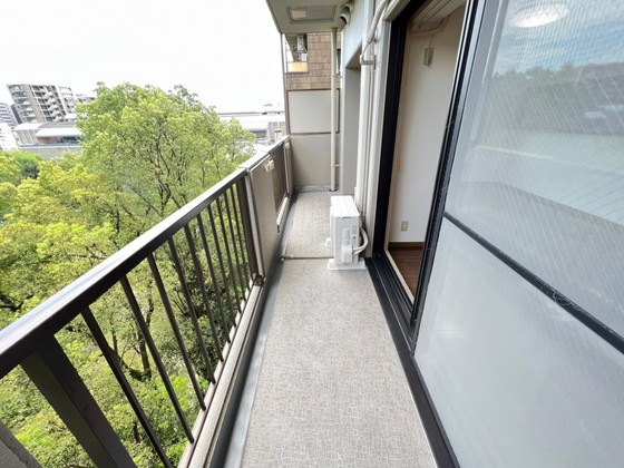 バルコニー　※別部屋の写真です