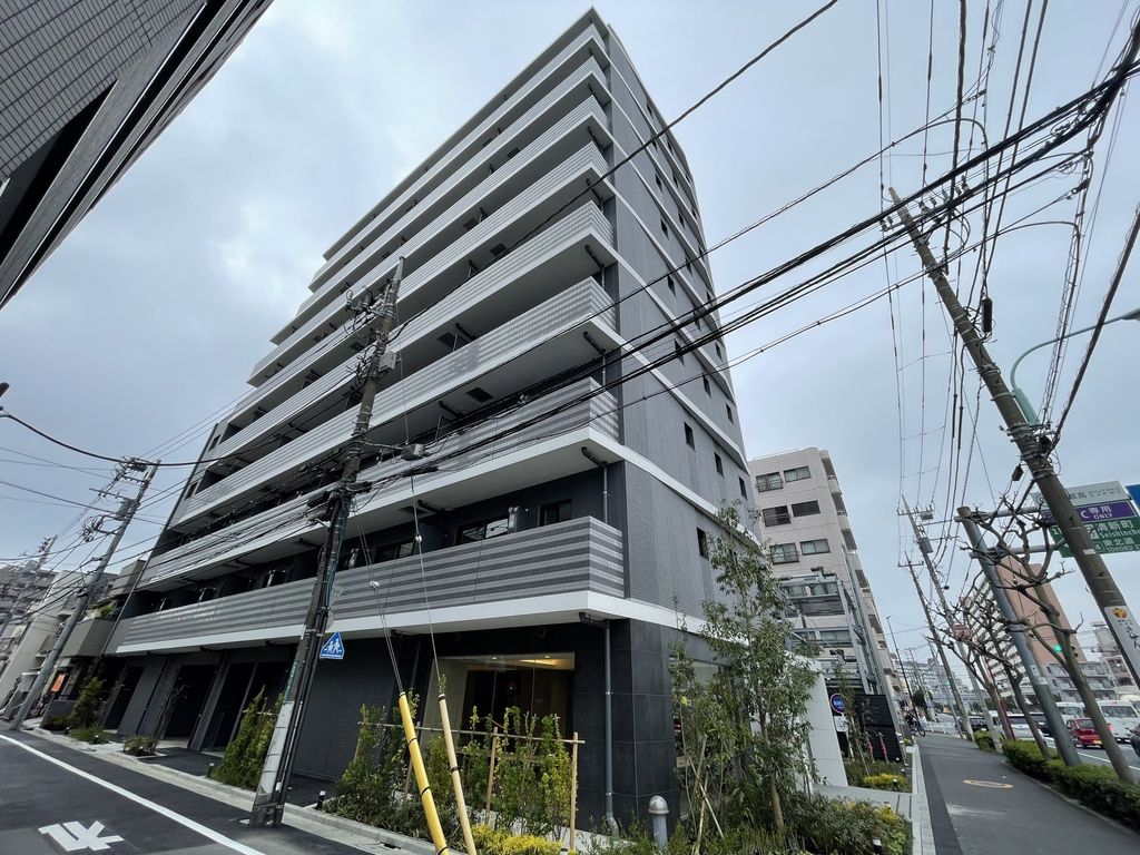 【江戸川区西葛西のマンションの建物外観】