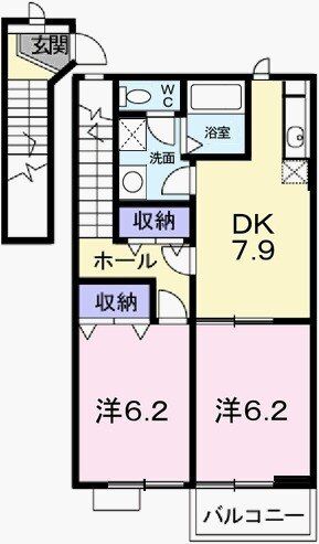 サンシャルマンの間取り