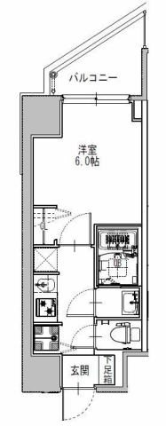 S-RESIDENCE堺筋本町Unoの間取り