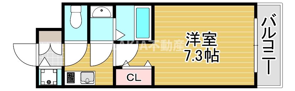 S-RESIDENCE都島ELegantの間取り