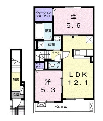 メゾンプリンスＪの間取り