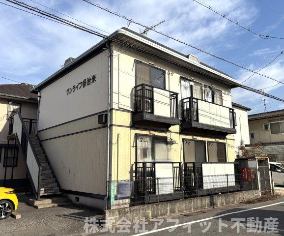 建物外観　サンライフ多治米・軽量鉄骨造