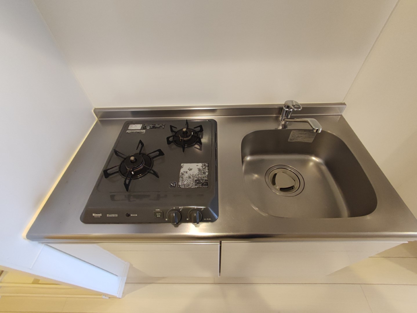キッチン　同仕様　システムキッチン2口ガスコンロ