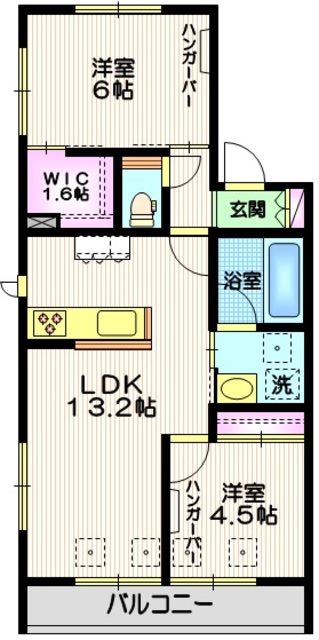 Ｐｒｅｃｉａ自由が丘の間取り