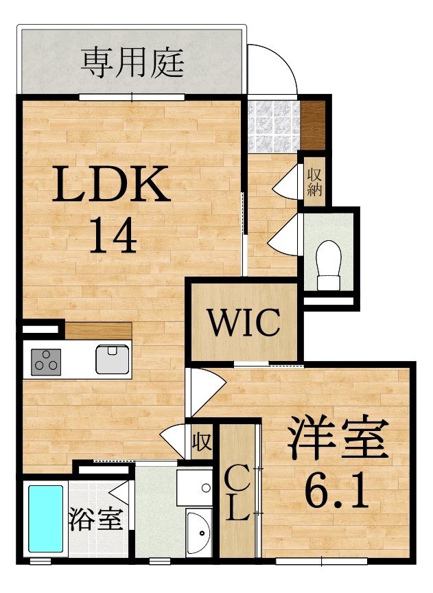 ボナールの間取り