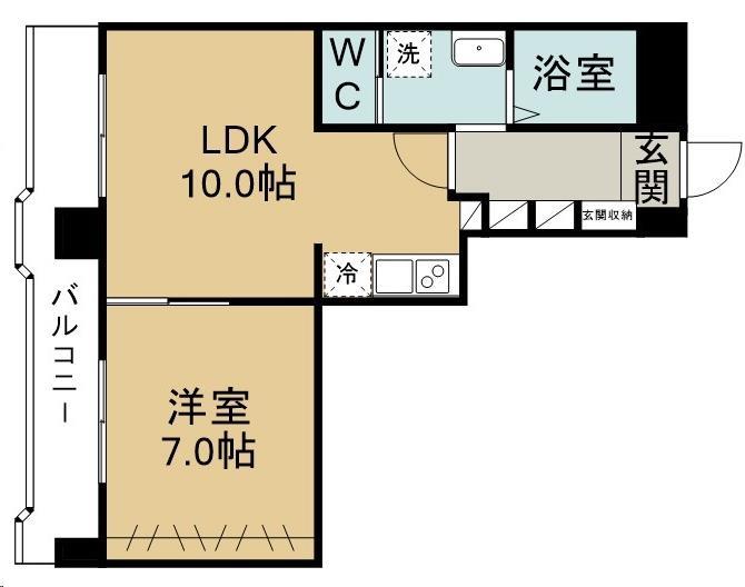 茨木ハイツの間取り