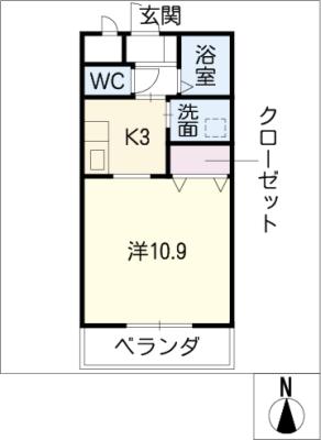 ティーワン緑町の間取り