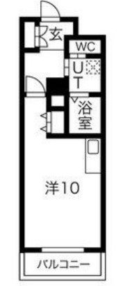 神戸市長田区神楽町のマンションの間取り