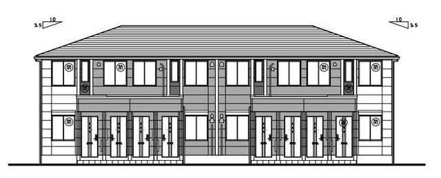 府中市本町のアパートの建物外観