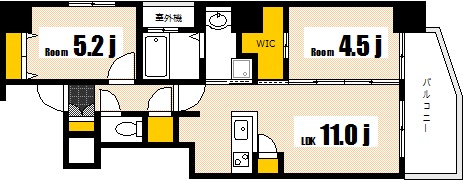 【セントヒルズ上幟町の間取り】