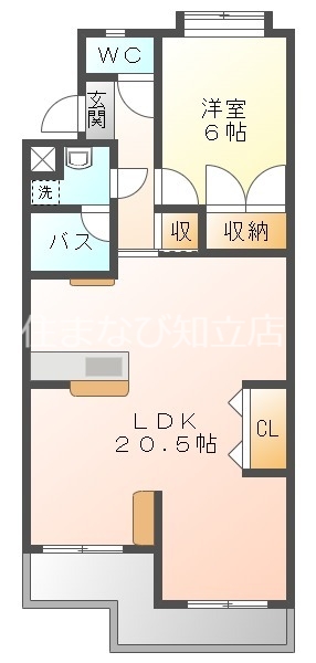 プロビデンス新富の間取り