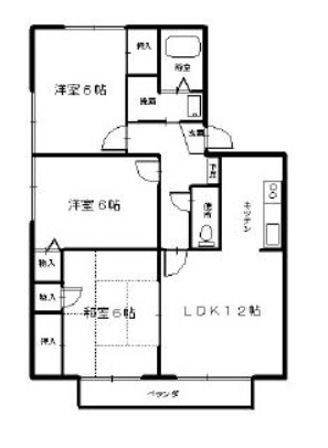 メープルリーフの間取り