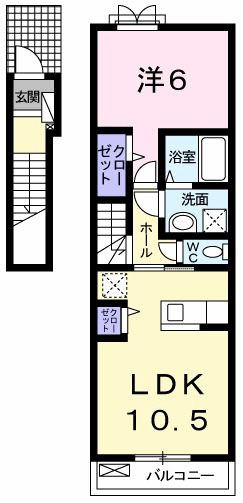 アルバータIIの間取り