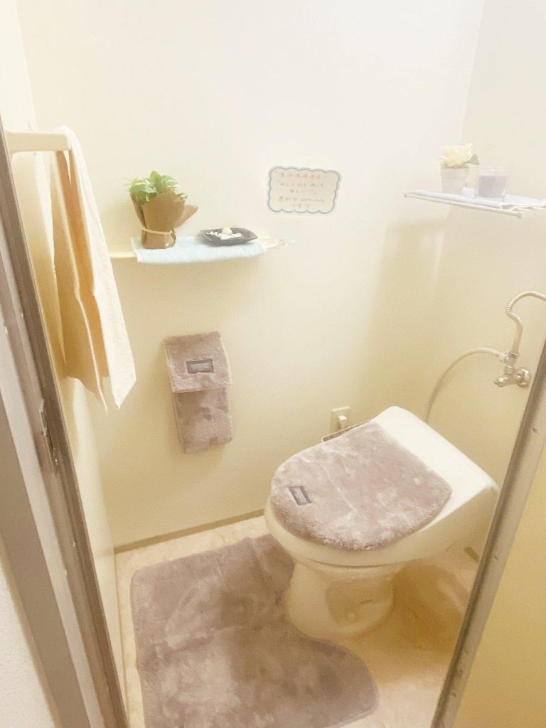 トイレ　モデルルームの写真です