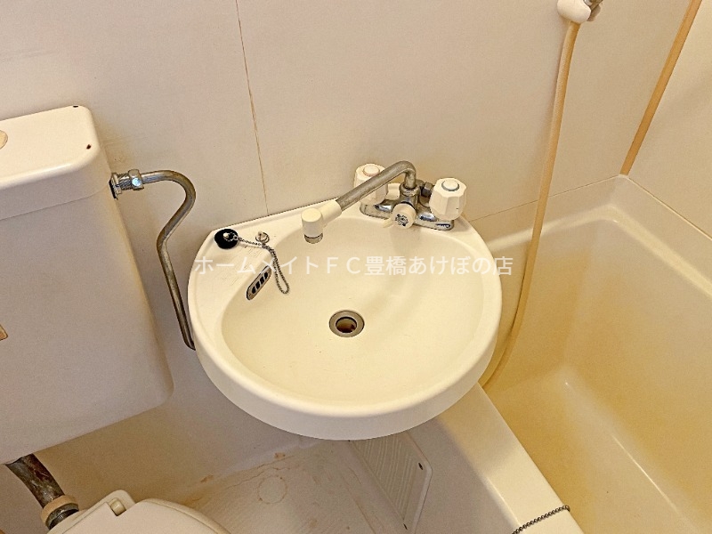 洗面設備　同型別部屋写真