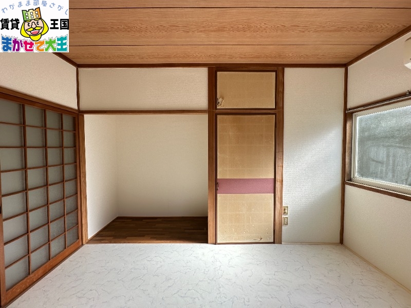 収納　襖は入居前に張替えします