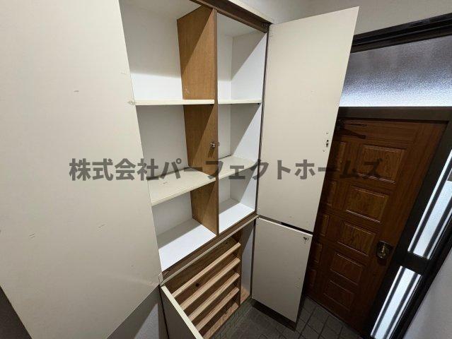 収納　収納があります