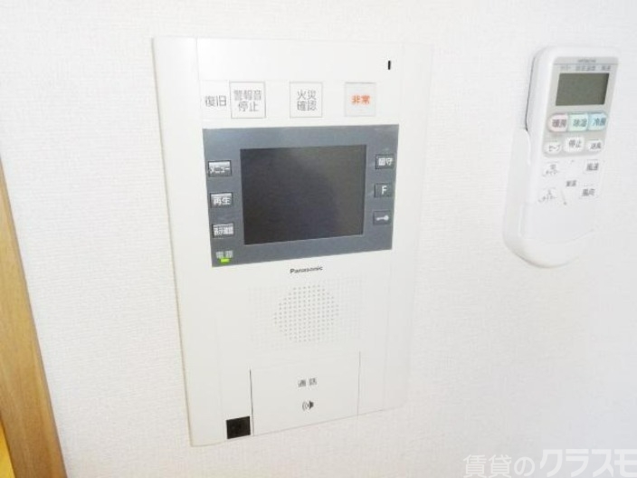 セキュリティ　顔の見える安心のオートロック！