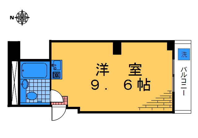 シャトレ高田馬場の間取り写真