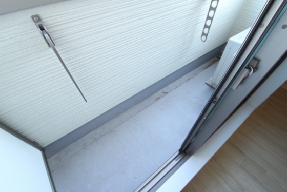 バルコニー　※別部屋の写真です